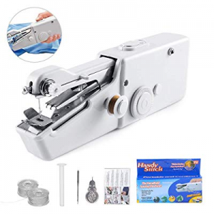 Handheld Sewing Machine Mini Electric Sewing Machine Quick Handy Stitch for Home and Travel Use