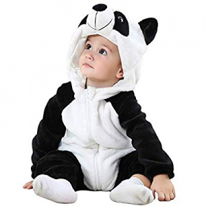 50.0% off Baby Animal Costume for Halloween - Unisex Infant Winter Autumn Flannel Cartoon Hooded R..