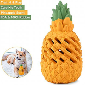 Coppthinktu Pineapple Dog Toys now 30.0% off , Interactive Dog Toy Ball, Dog Chew Toys Ball for Sm..