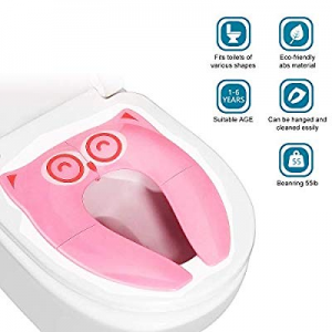 Mosteck Foldable Potty Training Seat for Girls/Boys now 45.0% off , Upgrade Folding Large Non Slip..