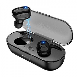 Vealvion Wireless Earbuds Bluetooth 5.0 Bluetooth Headphones IPX5 Built-in Mic in-Ear Earphones with