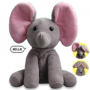 Yoego Talking Toy now 40.0% off , Plush Elephant Cute Sound Effects with Repeats Your Said Voice, ..