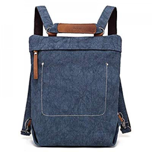 20.0% off Pang Wangle Touring Convertible Backpack in Hand-Dyed Canvas Transforms Into Tote Or Mes..