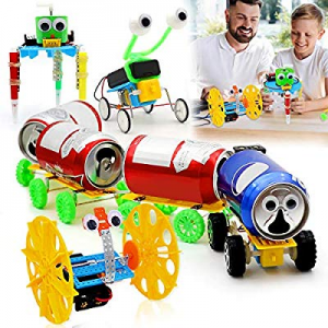 PETUOL Electric Motor Robotic Science Kits now 25.0% off , New Year 2020 4 Sets DIY STEM Toys for ..