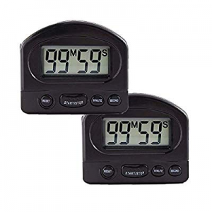 Digital Kitchen Timer now 50.0% off , Perkisboby Cooking Timer Clock with Large LCD Display Loud A..