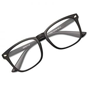 GAOYE Blue Light Blocking Glasses for Women Men now 50.0% off ,Square Nerd Eyeglasses Anti UV Ray ..