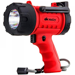 NoCry 18W Waterproof Rechargeable Flashlight (Spotlight) with 1000 Lumen LED now 25.0% off , Detac..