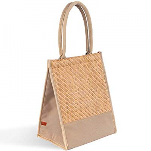 ECRU Hand Woven Seagrass Lunch Tote Bag – Handmade Lunch Handbag – BPA-Free now 30.0% off , Non-To..