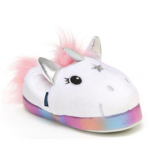 stride rite 儿童毛绒拖鞋