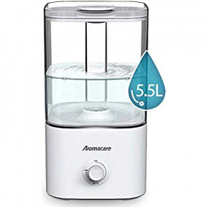 Aromacare 5.5L Cool Mist Humidifier now 50.0% off , Top Fill Humidifier for Bedroom, Oil Diffuser ..