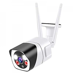 Outdoor Security Camera now 35.0% off , 2.4G WiFi Home Security Cameras,1080P CCTV Surveillance Ca..