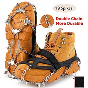LYTOPTOP Ice Cleats Crampons Traction Grippers for Boots & Shoes now 70.0% off , Men Women Ice Gri..