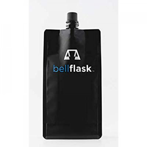 BellFlask - 12 oz. Concealable now 15.0% off , Flexible, Reusable, Best, Metal-Free Pack of 5 Flas..