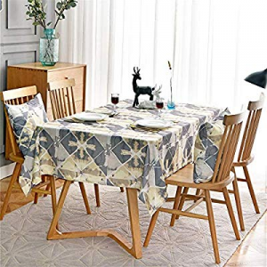 70.0% off PinkMemory Rectangle Banquet Tablecloth Modern Paisley Table Linen Waterproof Table Cove..