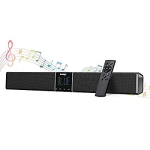 Sound Bar Yoogui Wired and Wireless Connection 3D Surround Sound Speaker Bar Bluetooth Home Theater