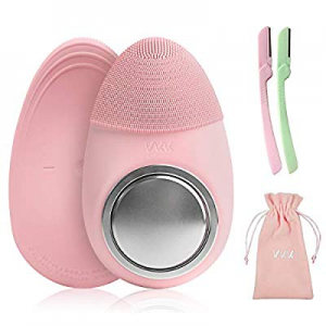 Facial Cleansing Brush - VKK Silicone Sonic Face Brush For Makeup Remove Deep Cleansing Essence Abso