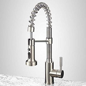 IMLEZON Stainless Steel Kitchen Faucet with Pull Out Spray Head now 50.0% off , Single Handle Pull..