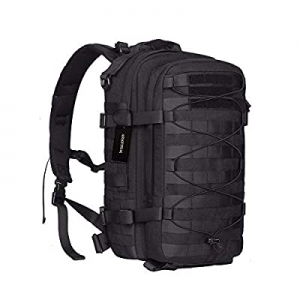 45.0% off AIRSOFTPEAK Tactical Backpack Military Assault Pack Army Molle Bug Out Bag 1000D Nylon D..