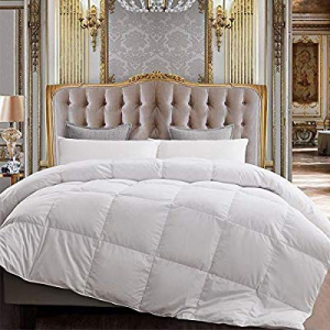 55.0% off Yalamila Lightweight Down Comforter with Corner Tabs-All Season Quilted Duvet Insert Bed..