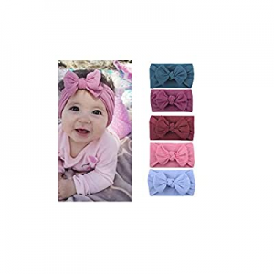 Baby Girl Headbands and Bows Classic Headwrap Stretchy Hair Bands Hair Accessories for Newborn Tod..