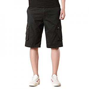 Percy Perry Men's Outdoor wear Lightweight Cargo Short Relaxed Fit Multi Pockets now 60.0% off 