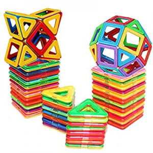 E-TOP Magnetic Building Blocks Set Magnetic Tiles Educational Toys 30 PCS now 80.0% off 