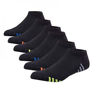 One Day Only！Mens Athletic Low Cut Ankle Socks Cushioned Running Sports Sock for Men 6 Pack now 51..