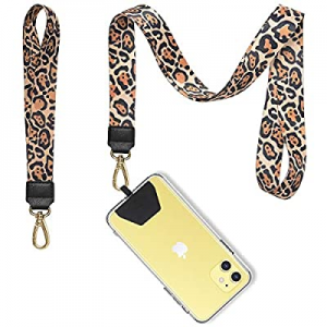 Phone Lanyard, COCASES Wrist Lanyard and Neck Lanyard for Keys ID Badge Set Phone Tether for iPhone,