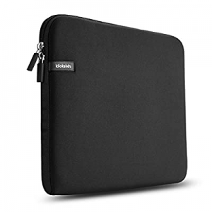 Kilokelvin 15.6 Inch Water Repellent Laptop Sleeve Case Notebook for Asus/Dell/HP/Lenovo Black