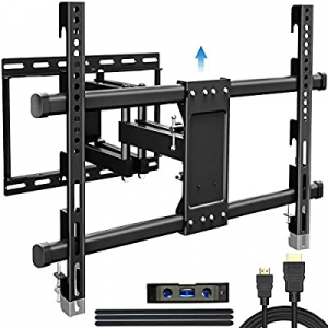 Full Motion TV Wall Mount for Most 32-83 inch Flat Screen&Curved Screen 4K TVs, TV Mount Bracket - A