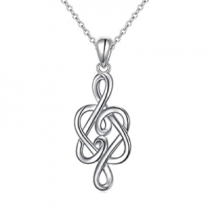 One Day Only！45.0% off 925 Sterling Silver Good Luck Irish Celtic Knot Love Knot Infinity Knot Pen..