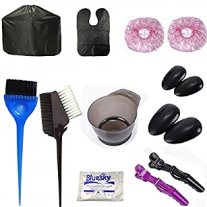 Hair Dye Color Brushes & Bowl Set, Hair Coloring kit Hair Dye Kits Hair Color Brush Mixing Bowl Kit 