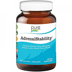 Pure Essence Labs - Natural Adrenal Health Support Supplement for Fatigue,Stress, Anxiety Relief, Im