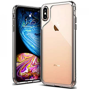 Caseology Waterfall for Apple iPhone Xs Max Case (2018) - Minimal & Transparent - Clear