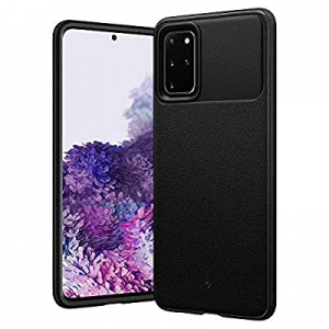 Caseology Vault for Samsung Galaxy S20 Plus Case (2020) - Textured Grip - Matte Black