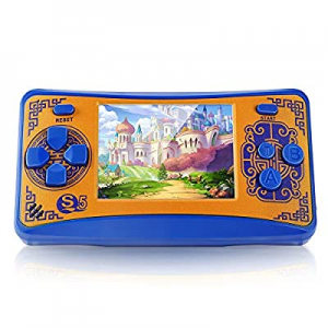 One Day Only！QoolPart Handheld Game Console for Children now 50.0% off , Retro Arcade Video Gaming..