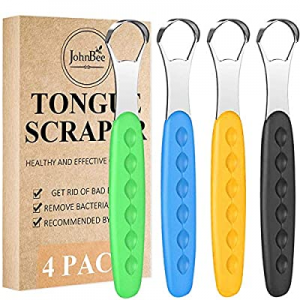 Tongue Scrapers for Adults. The Best Tongue Cleaner Ever! 100% Useful Tounge Scraper Cleaner. Design