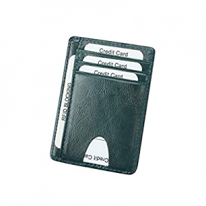 ROYALFAIR Leather Slim Minimalist Wallet for Men and Women RFID Blocking now 50.0% off 