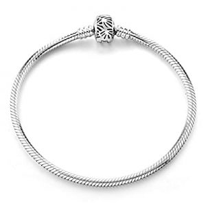 Long Way Bracelet now 50.0% off ,925 Sterling Silver Basic Charm Bracelet Snake Chain Fine Jewelry..