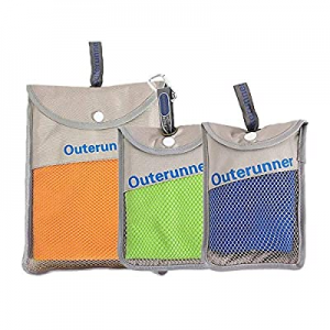 outerunner Microfiber Quick Dry Compact Camping Travel Towels Great for Beach Trips now 50.0% off ..