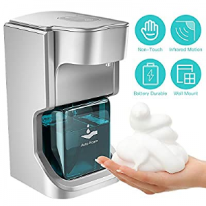 AUGOLA Automatic Soap Dispenser Touchless now 50.0% off ,Foaming Soap Dispense Electric Auto Foami..