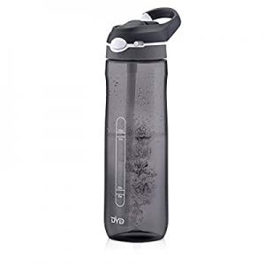 DYD Water Bottle with Straw now 60.0% off , BPA Free Tritan Sports Water Bottle 25oz for Fitness a..