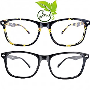 One Day Only！FEIYOLD Blue Light Blocking Glasses Women/Men for Computer Use now 50.0% off , Lightw..