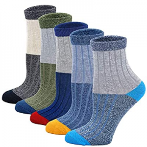 Boys Ankle Socks Girls Fashion Cotton Socks Kids Soft Warm Sports Athletic Socks 5 Pairs now 60.0%..