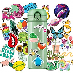 Mosteck Cool & Trendy Aesthetic Laptop Sticker Pack now 40.0% off , Yellow Summer Waterproof Stick..