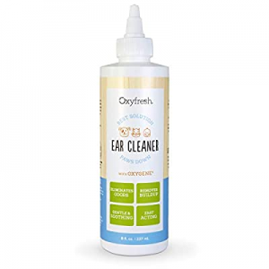 20.0% off Oxyfresh Pet Ear Cleaner for Dogs and Cats – Non Irritating Ear Cleaner – Helps Prevent ..