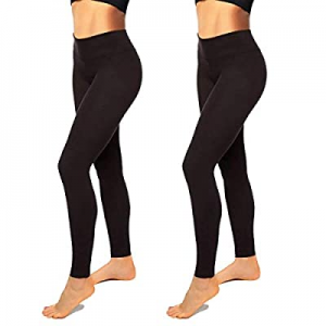 50.0% off Hi Clasmix 2/3 Pack Workout Leggings for Women-High Waisted Yoga Leggings Athletic Non S..