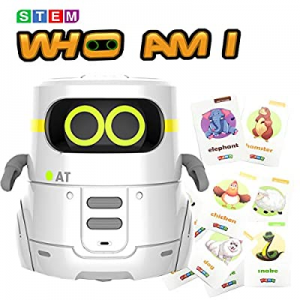 One Day Only！Silanto Robot Toy|Educational Robot with Touch Control for Kids|Interactive Mini Robo..