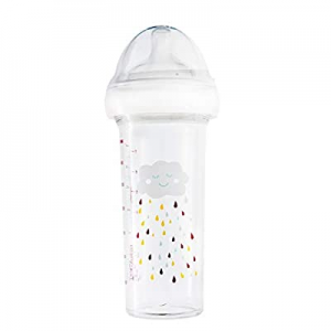 Le Biberon Anti Colic Baby Bottle now 10.0% off , 7.5 Ounce - Fast, Medium or Slow Flow Speed Nipp..