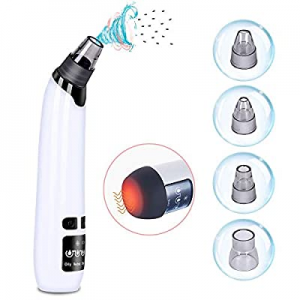 Blackhead Remover Pore Vacuum, Skafil Pore Cleaner Rechargeable, Electric Acne Comedone Extractor, B